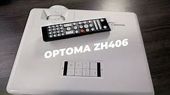 REVIEW: Optoma ZH406 1080p Laser Projector