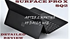 DETAILED REVIEW OF SURFACE PRO X SQ2