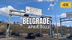 Discover BELGRADE Drive Tour | 🇷🇸 SERBIA | RS | 2023 |