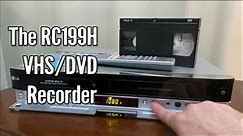 The LG RC199H DVD Recorder VCR with HDMI Output