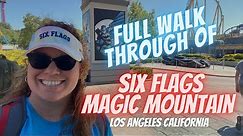 Welcome To My Full Walk Through Of Six Flags Magic Mountain For June 2021!