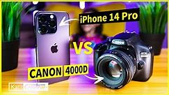 Canon 4000D VS iPhone 14 Pro | Photos and Videos | KaiCreative