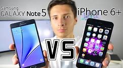 Samsung Galaxy Note 5 VS iPhone 6 Plus - Which Should You Buy?