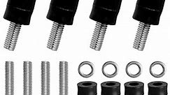 Belleone Wall Mounting Screws Bolts Fit for Samsung TV - M8 x 45mm with 25mm Long Spacers, Solid Screw Bolts Hardware, TV Mounting Bolts Compatible with Samsung 50" 55" 60" 65" 70" 75" 82" TV