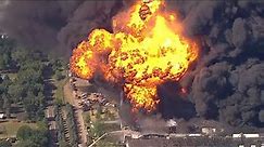LIVE: Massive fire burning at chemical plant in Rockton, Ill.