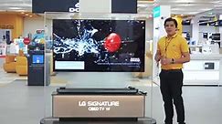 LG Paper Thin OLED TV