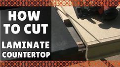 How to Cut Laminate Countertop – DIY