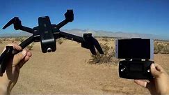 JJRC X11 Long Flying Folding Brushless GPS 2K Camera Drone Flight Test Review