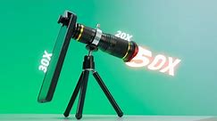 20x Mobile Zoom Lens Review | DON'T Buy(Gimmick)