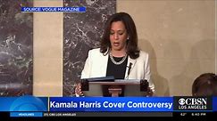 Kamala Harris' Vogue cover photo sparks controversy