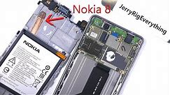 Nokia 8 Teardown - Screen Repair and Battery Replacement