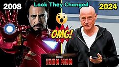 Iron Man Cast Then and Now 2024 (How They Changed) Iron Man 2008 | TeleCast TV