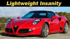 2016 Alfa Romeo 4C Spider Review - DETAILED in 4K