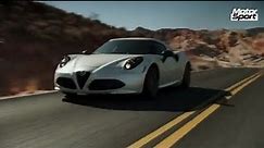 Alfa Romeo 4C Launch Edition official video (Motorsport)
