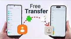 [No Reset] How to Transfer Contact from Android to iPhone for FREE 2024