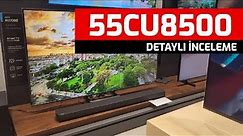 Samsung 55CU8500 4K Ultra HD 55" 140 Ekran Uydu Alıcılı Smart LED TV İNCELEMESİ