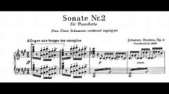 Brahms: Sonata No.2 in F-sharp minor, Op.2 (Zimerman)