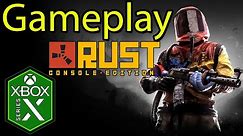 Rust Xbox Series X Gameplay Survival Starting Out