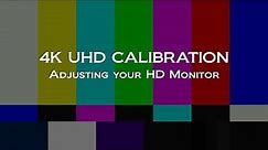 4K Television Calibration in 5 Minutes