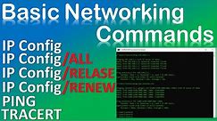 Basic Networking Commands (Video 1) IPConfig Explained Windows 10 - How to Find IP Address