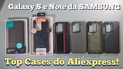 Top Cases para a linha Galaxy S e Note da Samsung! Diretamente do Aliexpress!