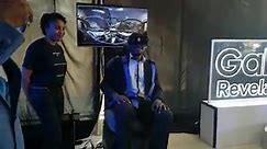 Samsung - A thrilling experience with the Samsung VR 4D chair.