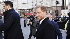 Prince Harry arrives at London court for privacy case hearing