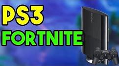 HOW TO PLAY FORTNITE ON PS3