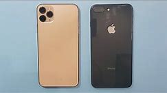 iPhone 11 Pro Max vs iPhone 8 Plus in 2022