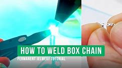 How to Weld Box Chain with and without Jump Ring - Permanent Jewelry Tutorial - Orion Micro Welder