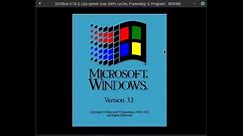 Let's Install Windows 3.1 in DOSBox