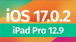 Can iPad Pro 12.9 1st gen update to latest iOS 17?