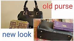 how to reuse old handbag/purse/wallet/old purse ko new kaise banaye/old purse makeover