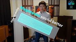 Secret Magnepan Loudspeaker Set up Guide to make it sound best
