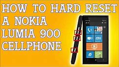 How To Hard Reset A Nokia Lumia 900 Forgot Password