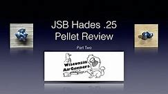 JSB Hades .25 caliber Pellet Test-part two