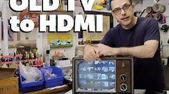Hooking An Old TV to HDMI Players