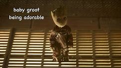 baby groot being adorable