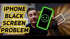 iphone X XS XR black screen problem