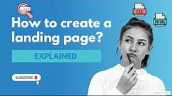 Step-by-Step Guide: Creating a Stunning Landing Page from Scratch!