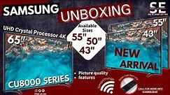 Latest Samsung 65 Inch Crystal UHD Smart LED tv 2023 65CU8000
