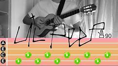 Lil Peep - Star shopping (Tutorial ukulele / разбор на укулеле)