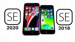iPhone SE 2020 vs iPhone SE 2016 Speed Test!