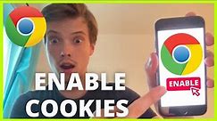 How To Enable Cookies On Google Chrome iPhone (EASY 2022)