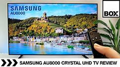Samsung AU8000 2021 60" Smart TV Review/Unboxing | 4K Crystal UHD