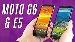 Motorola Moto G6 and E5 hands-on
