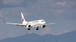 Misawa Airport landing&takeoff Japan Airlines 三沢空港＆三沢基地