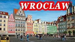 Wroclaw Poland Walking Tour 🇵🇱 | Most Beautiful Cities in Poland | Wroclaw 4k Walking Tour 2023