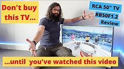 RCA 50″ Full HD LED TV RB50F1.2 first look review