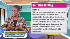 English Language - Grade 5: Composition - Narrative Writing
